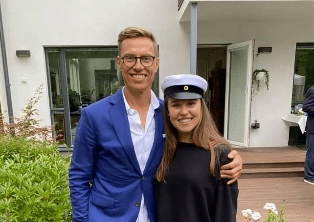Alexander Stubb ja Emilie Stubb