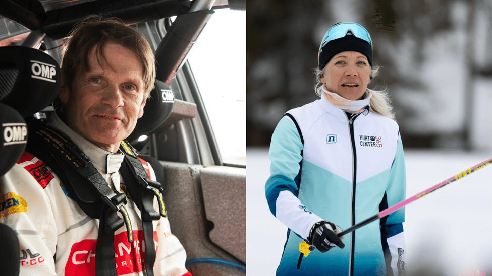 Marcus Grönholm ja Kaisa Mäkäräinen