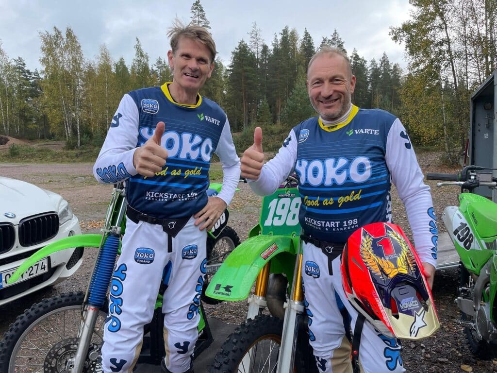 Marcus Grönholm teki yllätyspaluun motocrossiin 40 vuoden jälkeen