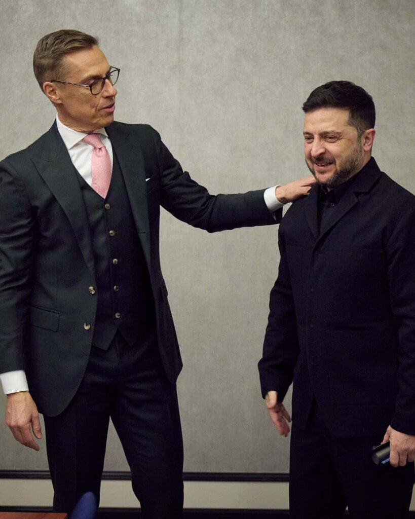 Alexander Stubb jakoi vahvan viestin Ukrainasta Davosissa