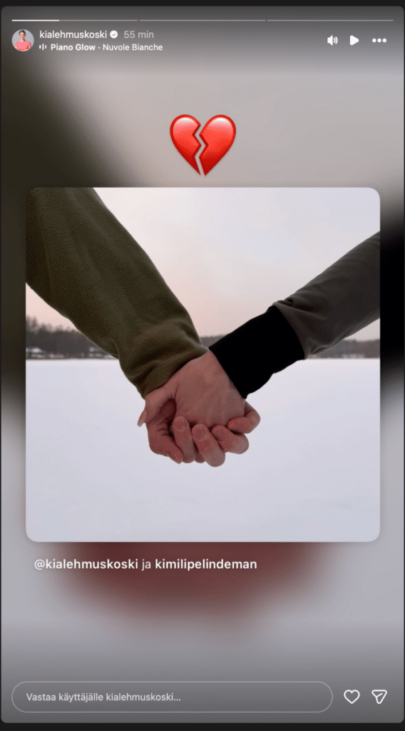 kia lehmuskoski instagram-tarinoita