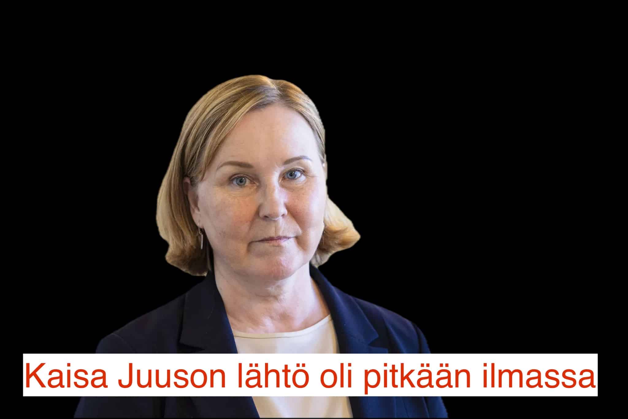 Kaisa Juuson lähtö oli pitkään ilmassa