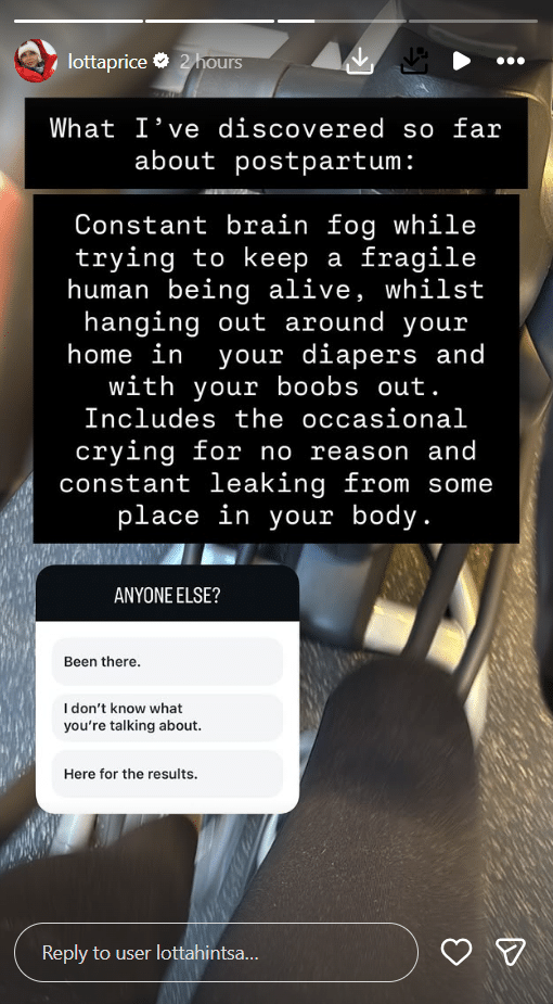 Lotta Hintsa instagram