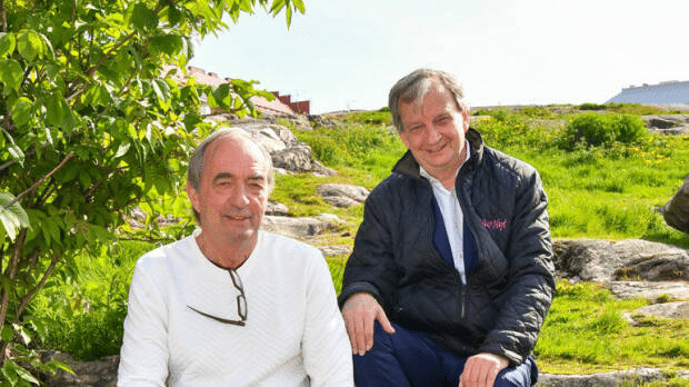 Hjallis Harkimo ja Roy Harkimo.