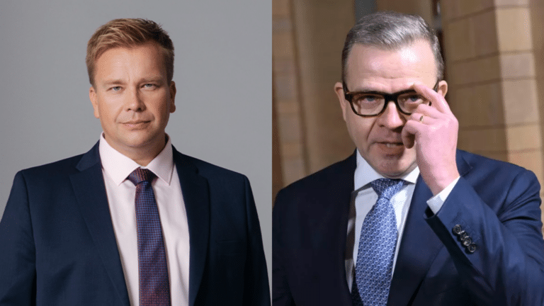 Antti Kaikkonen ja Petteri Orpo